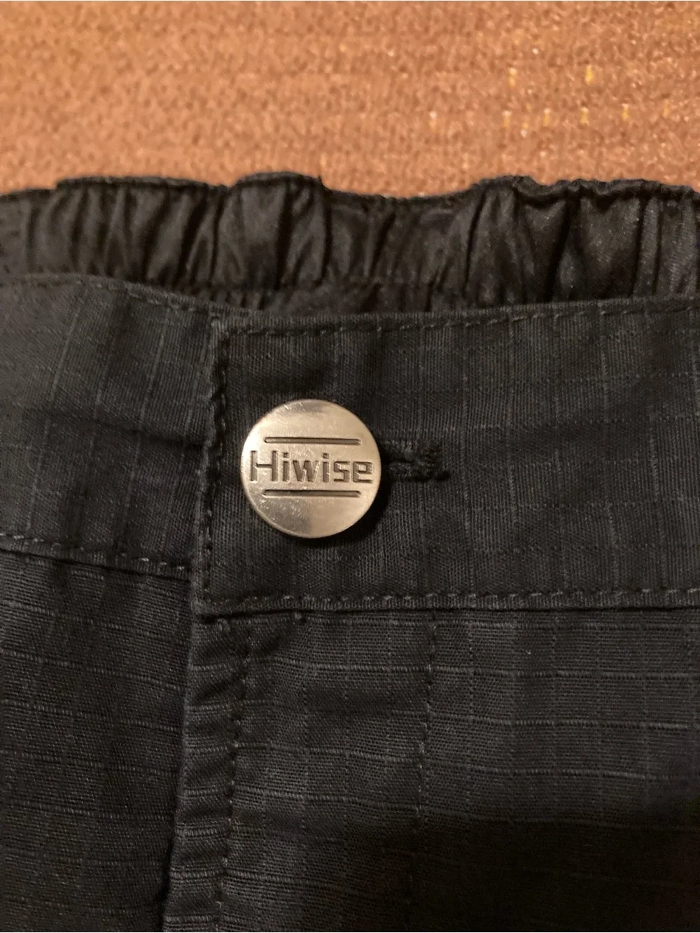 Men's Black Hiwise Pants 36x30